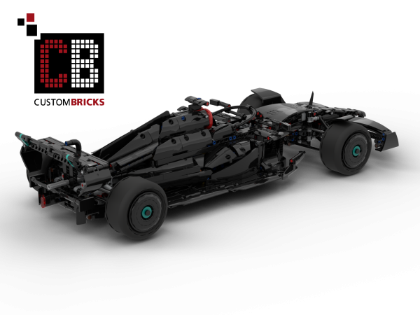 Custom 42171 RC Umbauanleitung F1 Rennauto schwarz